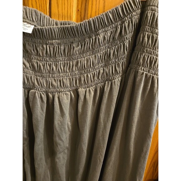 Universal Thread Womens Knit Smocked Maxi A-Line Skirt Size 4x Mountain Green - Picture 10 of 15